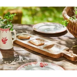 Fabrique de Styles Plats Et Saladiers*Plat en manguier 45x13cm - Grand Office