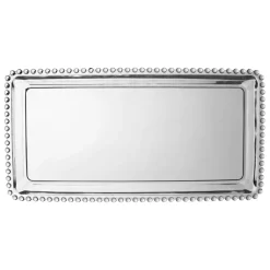 Fabrique de Styles Plats Et Saladiers*Plat rectangulaire en verre - perloa