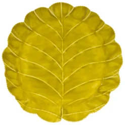 Fabrique de Styles Plateaux*Plateau chou en fer jaune d40cm