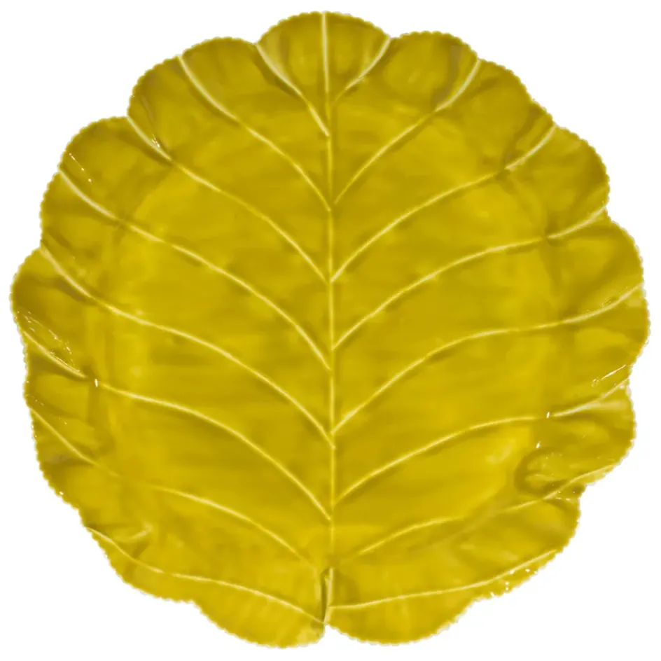 Fabrique de Styles Plateaux*Plateau chou en fer jaune d40cm