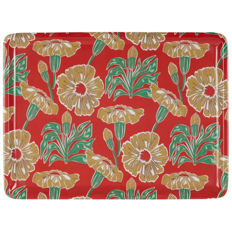 Fabrique de Styles Plateaux*Plateau en fer 40x30cm - Flaural