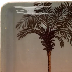 Fabrique de Styles Plateaux*Plateau en fer 30x15cm - Tropic Étoile