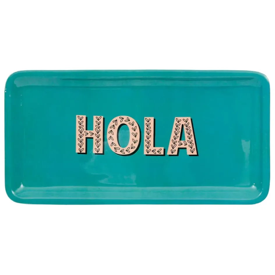 Fabrique de Styles Plateaux*Plateau en fer 15x30cm - Palma