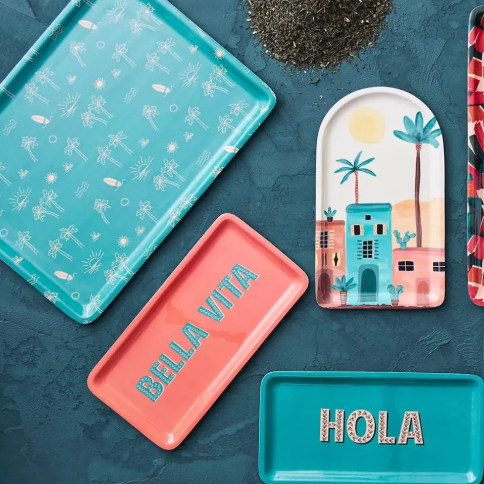 Fabrique de Styles Plateaux*Plateau en fer 40x30cm - Palma