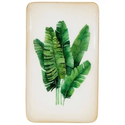 Fabrique de Styles Plateaux*Plateau en fer 15x25cm - Bananier