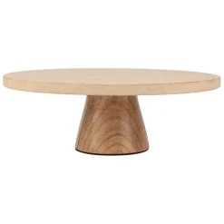 Fabrique de Styles Plateaux*Plateau en marbre et manguier 30x30xh10cm - Organic