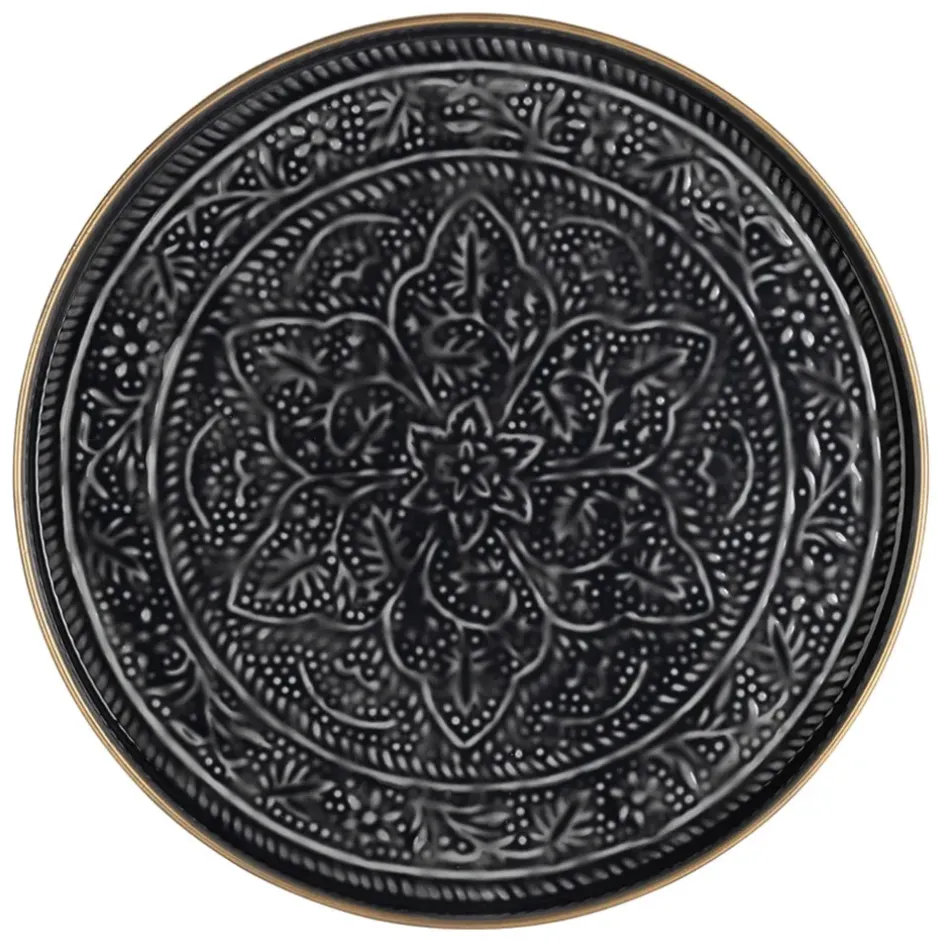 Fabrique de Styles Plateaux*Plateau rond en fer d36cm - Arabise