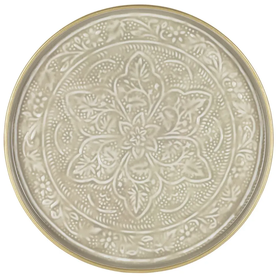 Fabrique de Styles Plateaux*Plateau rond en fer d36cm - Arabise