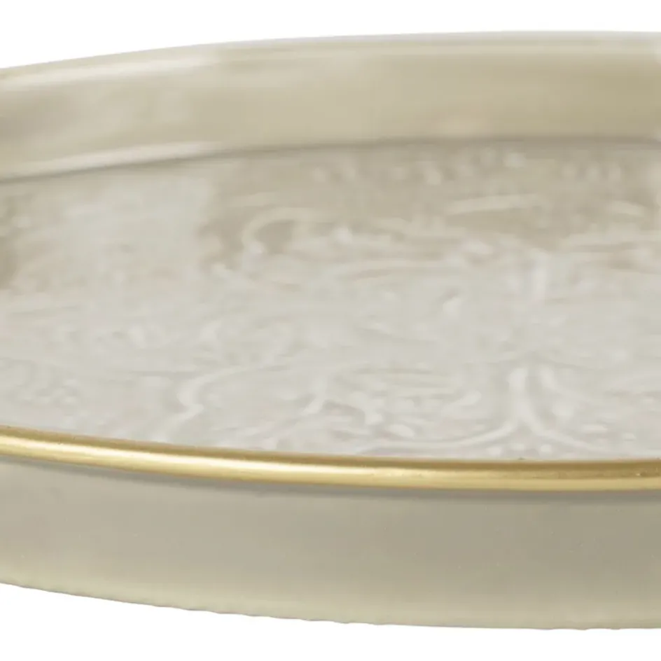 Fabrique de Styles Plateaux*Plateau rond en fer d36cm - Arabise