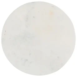 Fabrique de Styles Plateaux*Plateau sur pied marbre et bois de manguier - eskela