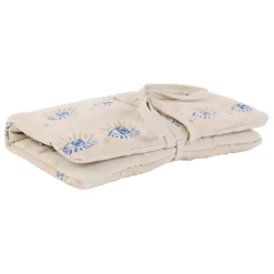 Fabrique de Styles Pochettes Et Housses*Pochette à bijoux de voyage creme oeil en velours coton 20x24cm