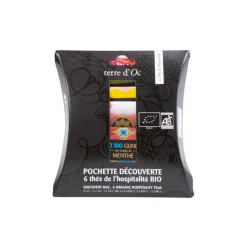 Fabrique de Styles Cafés, Thés Et Infusions*Pochette decouverte 6 thés hospitalite - bio