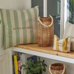 Fabrique de Styles Pochettes Et Housses*Pochette Maman en coton écru et - Famille