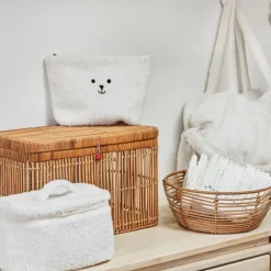 Enfant Fabrique de Styles P'tits Accessoires*Pochette ourson en tissu - Songes