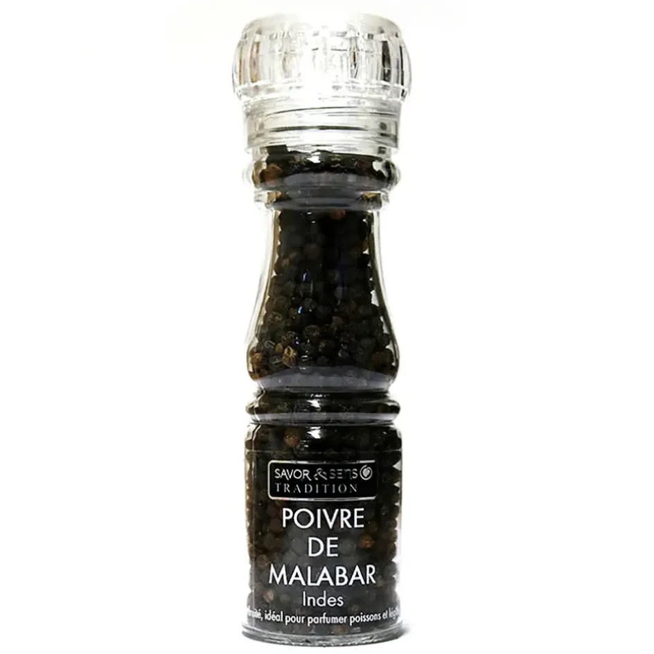 Fabrique de Styles Condiments Et Épices*Poivre malabar noir des indes