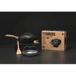 Fabrique de Styles Plats Et Appareils De Cuisson*Poêle météore d24cm - La Fabuleuse