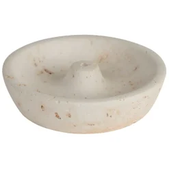 Fabrique de Styles Encens*Porte encens en ciment écru moucheté - Organic