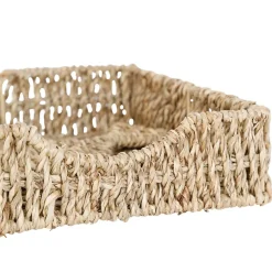 Fabrique de Styles Accessoires De Table*Porte serviettes en jonc de mer et fer poisson - borneo