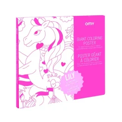 Enfant Fabrique de Styles Jouets*Poster à colorier 70x100cm - lily