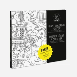 Enfant Fabrique de Styles Jouets*Poster à colorier 70x100cm - paris