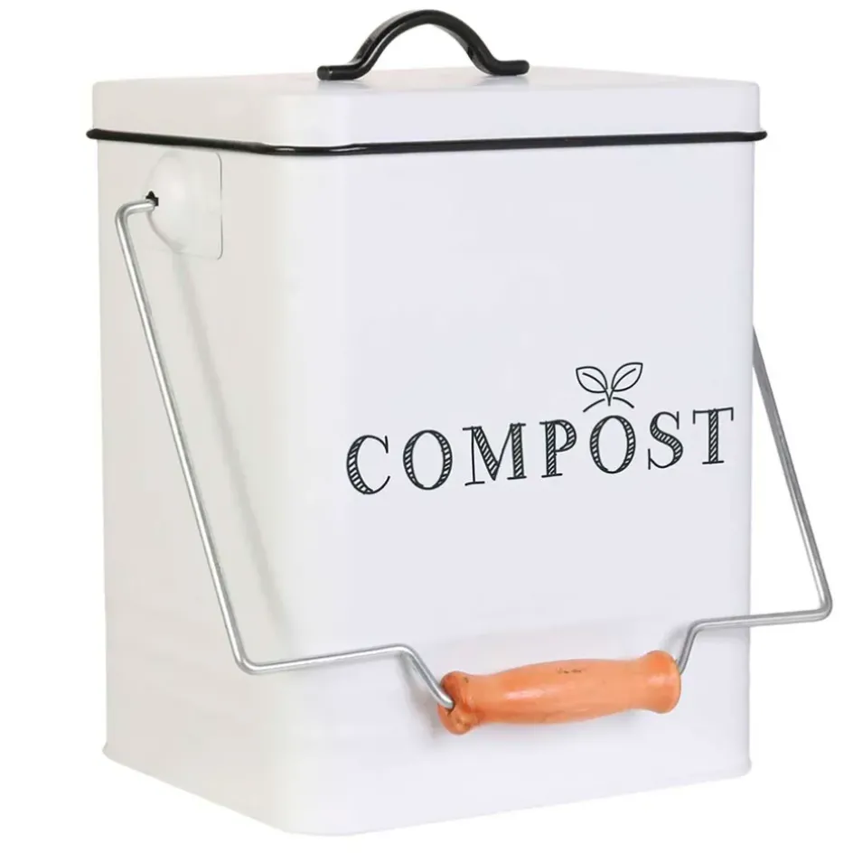 Fabrique de Styles Poubelles*Poubelle à compost en métal 5L