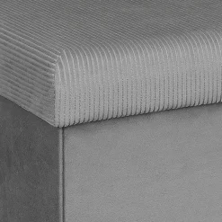 Fabrique de Styles Poufs Et Tabourets*Pouf coffre pliable en velours côtelé - Julia