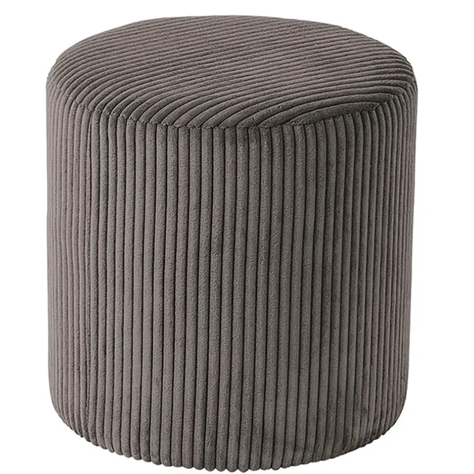 Fabrique de Styles Poufs Et Tabourets*Pouf en tissu velours côtelé - Snaw