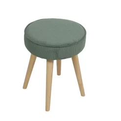 Fabrique de Styles Poufs Et Tabourets*Pouf en tissu velours côtelé - Popy