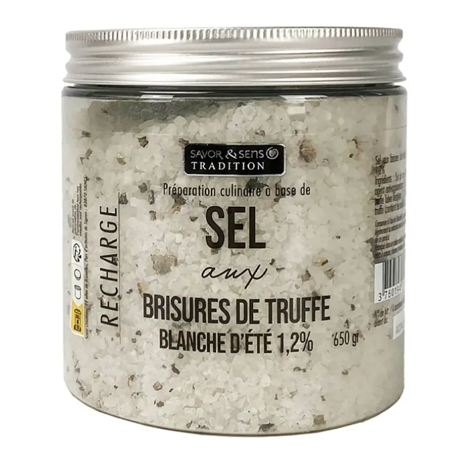 Fabrique de Styles Condiments Et Épices*Recharge de sel à la brisure de truffe blanche d'été 1.2%