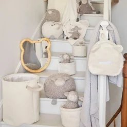 Enfant Fabrique de Styles P'tits Accessoires*Sac à dos en tissu bouclette écru - Sweetdream