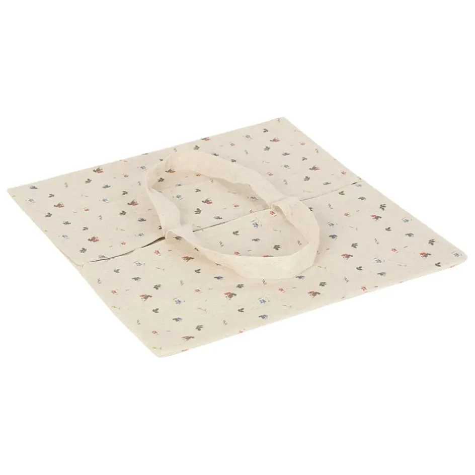 Fabrique de Styles Sacs*Sac à tarte en lin et coton - P'tite Fleur