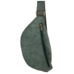 Fabrique de Styles Sacs Et Cabas*Sac banane en velours côtelé émeraude - Bananez