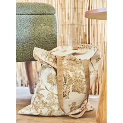 Fabrique de Styles Sacs Et Cabas*Sac tote bag en coton écru et palmiers - Mocoa