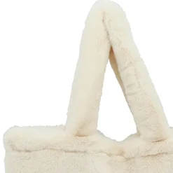 Fabrique de Styles Sacs Et Cabas*Sac tote bag peluché écru - Adalie