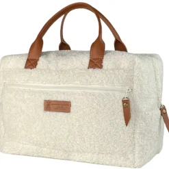 Fabrique de Styles Sacs Et Cabas*Sac vanity bouclette écru