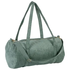 Fabrique de Styles Sacs Et Cabas*Sac weekend en velours côtelé vert - Funny