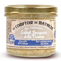 Fabrique de Styles Conserverie*Saint jacques à la crème 100g