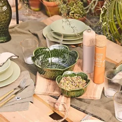 Fabrique de Styles Plats Et Saladiers*Saladier en grès d22cm - Chou