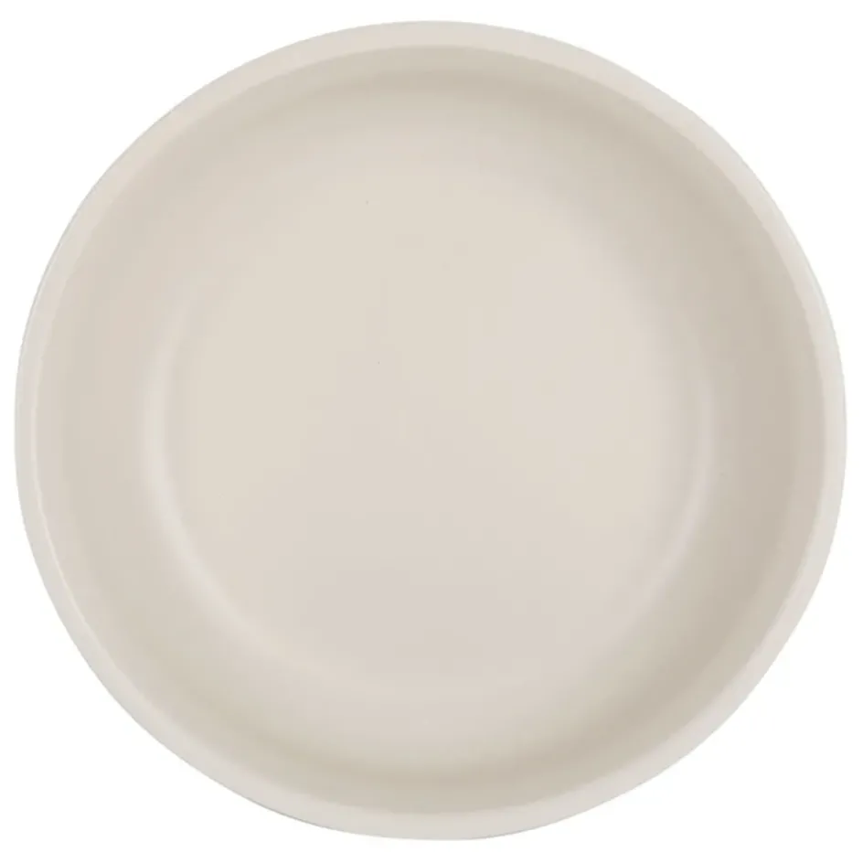 Fabrique de Styles Plats Et Saladiers*Saladier visage beige et brun en grès - terre brulée