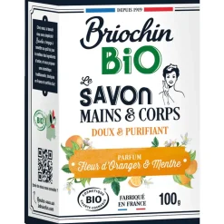 Fabrique de Styles Savon Solide*Savon solide fleur d'oranger et menthe - Cosmébio