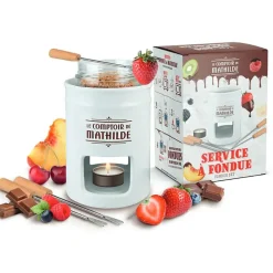 Fabrique de Styles Plats Et Appareils De Cuisson*Service à fondue le comptoir de Mathilde