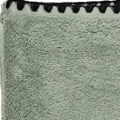 Fabrique de Styles Serviettes De Bain*Serviette de douche en coton celadon 90x140cm - Issey
