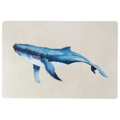 Fabrique de Styles Sets De Table*Set de table baleine en vinyle 30x45cm - Baleine