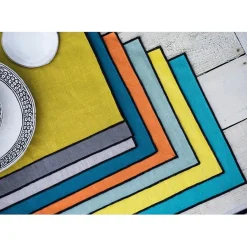 Fabrique de Styles Sets De Table*Set de table en lin granit 35x48cm - Borgo