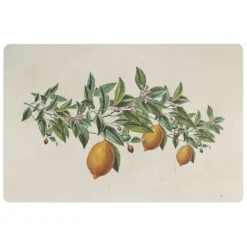 Fabrique de Styles Sets De Table*Set de table en vinyle 45x30cm - Citrons