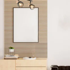 Fabrique de Styles Suspensions*Spot 2 lumières en métal h16cm mat noir - kento