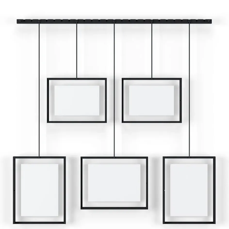 Fabrique de Styles Cadres Photos*Support 5 cadres suspendu