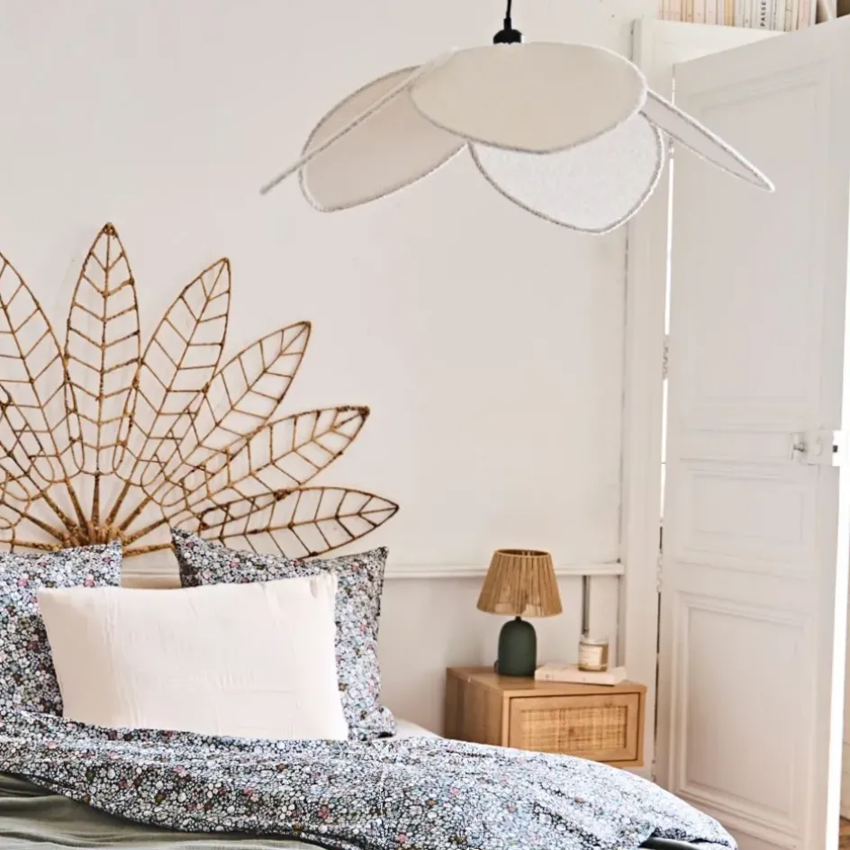 Fabrique de Styles Suspensions*Suspension bouclette écru d70cm