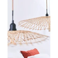 Fabrique de Styles Suspensions*Suspension en bambou et fer 82x80cm - Bambou