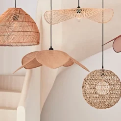 Fabrique de Styles Suspensions*Suspension en corde de papier d41cm - calyp